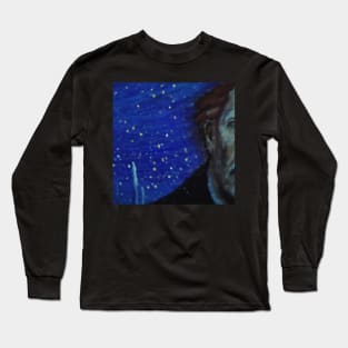 van gogh night Long Sleeve T-Shirt